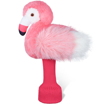 Pink Flamingo Driver Head Cover